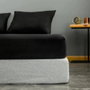 L'essentiel linge de maison Düzboya - Juego de sábanas individuales - Negro